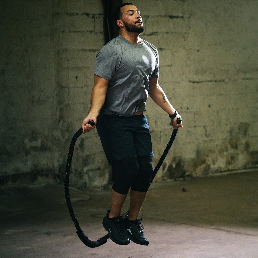 dirt rope, weighted jump rope, jump rope, fitness rope